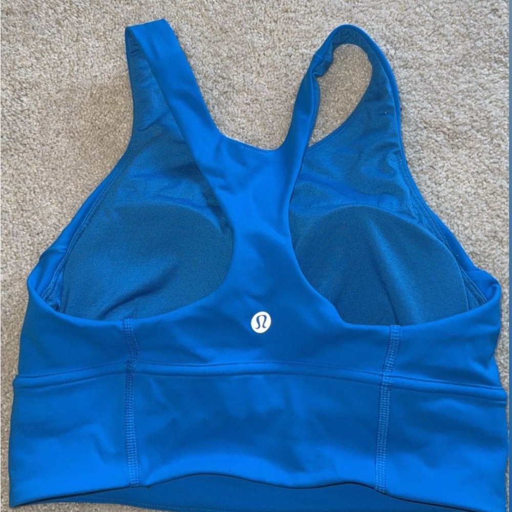 Lululemon Blue Sports Bra